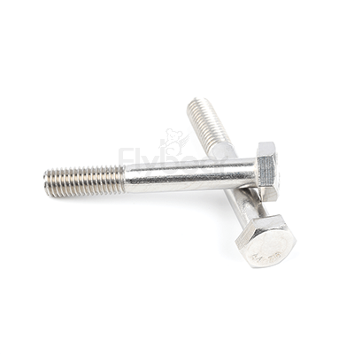 316不锈钢A4-70外六角半牙螺栓DIN931-1