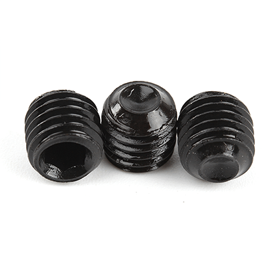 碳钢45H发黑六角凹端紧定细牙螺钉ANSI/ASMEB18.3