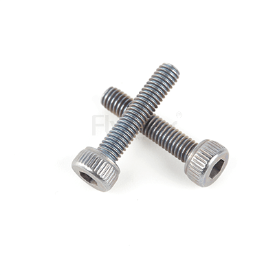 SCM435合金钢12.9级蓝色锌镍合金内六角圆柱头螺钉全牙滚花DIN912