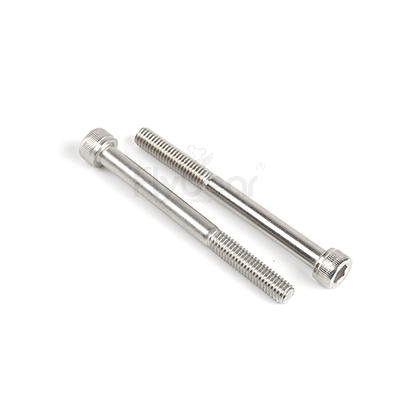 304不锈钢内六角圆柱头螺钉半牙滚花DIN912