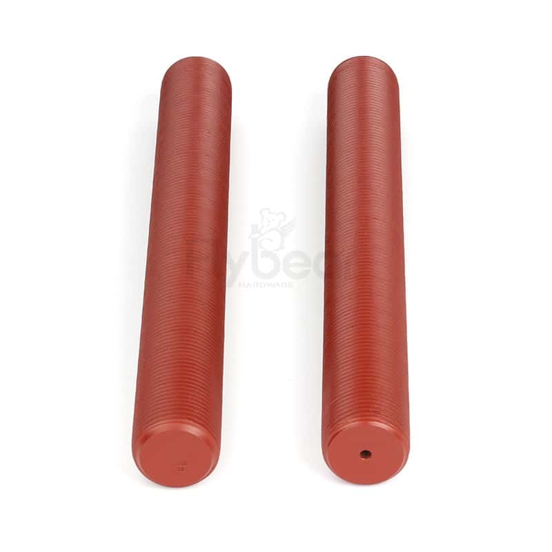 A193.B7合金钢华福红色铁氟龙美制细牙牙棒ASMEB16.5M